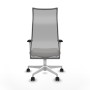 Chaise de Bureau Albacete Piqueras y Crespo B1B026N Blanc