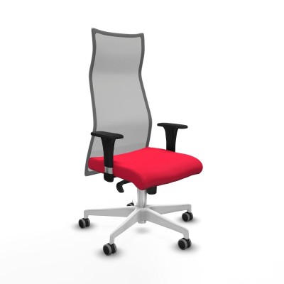 Chaise de Bureau Albacete Piqueras y Crespo B1C026G Rouge