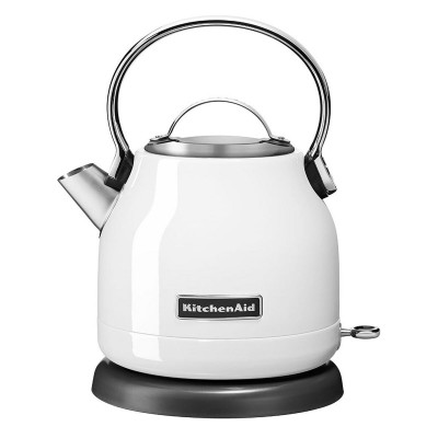 Bouilloire et Théière KitchenAid 5KEK1222EWH Blanc 1,25 L Métal Acier inoxydable