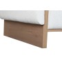 Sofa Home ESPRIT Brown Grey Scandi 220 x 95 x 77 cm