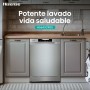 Lave-vaisselle Hisense HS643C90X Argent