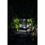 LED Lantern Black Crystal ABS 12 x 12 x 18 cm