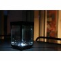 LED Lantern Black Crystal ABS 12 x 12 x 18 cm