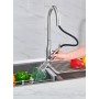 Mitigeur Verhal serie trazo Argenté Acier inoxydable Forme en C