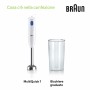 Bol mixeur Braun MQ10.001MWH Blanc 450 W