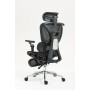 Office Chair Activejet YK848 BK Black Silver 1 Piece