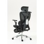 Office Chair Activejet YK848 BK Black Silver 1 Piece