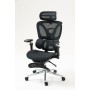 Office Chair Activejet YK848 BK Black Silver 1 Piece