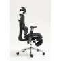 Office Chair Activejet YK848 BK Black Silver 1 Piece