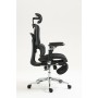 Office Chair Activejet YK848 BK Black Silver 1 Piece