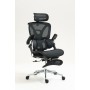 Office Chair Activejet YK848 BK Black Silver 1 Piece