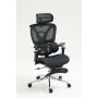 Office Chair Activejet YK848 BK Black Silver 1 Piece