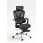 Office Chair Activejet YK848 BK Black Silver 1 Piece