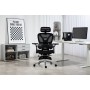 Office Chair Activejet YK848 BK Black Silver 1 Piece
