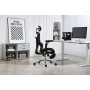 Office Chair Activejet YK848 BK Black Silver 1 Piece