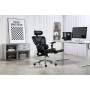 Office Chair Activejet YK848 BK Black Silver 1 Piece