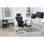 Office Chair Activejet YK848 BK Black Silver 1 Piece