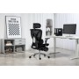 Office Chair Activejet YK848 BK Black Silver 1 Piece