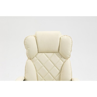 Office Chair Activejet YK7416 BE Black Beige Silver