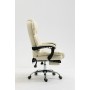 Office Chair Activejet YK7416 BE Black Beige Silver