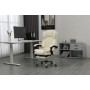 Office Chair Activejet YK7416 BE Black Beige Silver