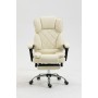 Office Chair Activejet YK7416 BE Black Beige Silver