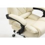 Office Chair Activejet YK7416 BE Black Beige Silver