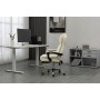 Office Chair Activejet YK7416 BE Black Beige Silver