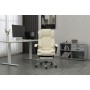 Office Chair Activejet YK7416 BE Black Beige Silver