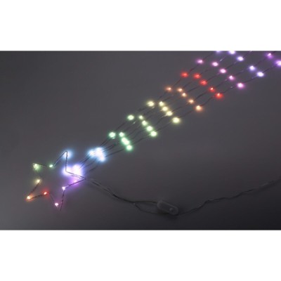 Christmas bauble Lifetime RGB Christmas star 220 V 119 cm Plastic LED RGB