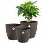 Set of pots Elho Plastic Circular 3 Pieces