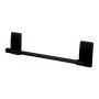 Bar towel rail Command 29,9 x 7,7 x 4,7 cm Black Metal
