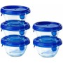 Ensemble de Boîtes à Lunch Pyrex Transparent 5 Pièces