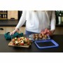 Ensemble de Boîtes à Lunch Pyrex Bleu Transparent 3 Pièces