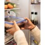 Ensemble de Boîtes à Lunch Pyrex Bleu Transparent 3 Pièces