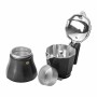 Italian Coffee Pot Fagor TIRAMISU 6 Black Aluminium
