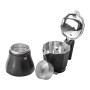 Italian Coffee Pot Fagor TIRAMISU 6 Black Aluminium