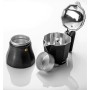 Italian Coffee Pot Fagor TIRAMISU 3 Black Aluminium