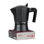 Italian Coffee Pot Fagor TIRAMISU 9 Black Aluminium