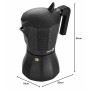 Italian Coffee Pot Fagor TIRAMISU 9 Black Aluminium