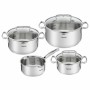 Cookware Tefal G719S735 Steel Stainless steel Ø 24 cm Ø 20 cm Ø 16 cm (4 Units)