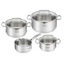 Cookware Tefal G719S735 Steel Stainless steel Ø 24 cm Ø 20 cm Ø 16 cm (4 Units)