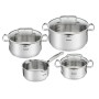 Cookware Tefal G719S735 Steel Stainless steel Ø 24 cm Ø 20 cm Ø 16 cm (4 Units)