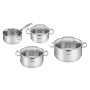 Cookware Tefal G719S735 Steel Stainless steel Ø 24 cm Ø 20 cm Ø 16 cm (4 Units)