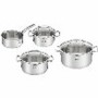 Cookware Tefal G719S735 Steel Stainless steel Ø 24 cm Ø 20 cm Ø 16 cm (4 Units)