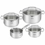 Cookware Tefal G719S735 Steel Stainless steel Ø 24 cm Ø 20 cm Ø 16 cm (4 Units)