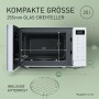 Micro-ondes avec Gril Panasonic NNGM21QWEPG 20L Blanc 20 L