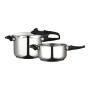 Pressure cooker Fagor DUO 6+4L RAPID Stainless steel 18/10 4 L 6 L