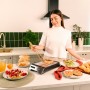 Toaster Cecotec NiceSlice Black Steel 1000 W 6 Units