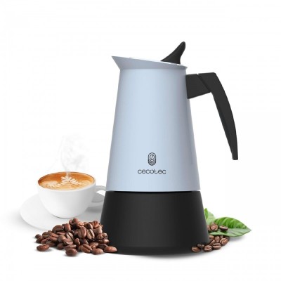 Cafetière Italienne Cecotec Piccolina 400 Bleu 4 Tasses 200 ml
